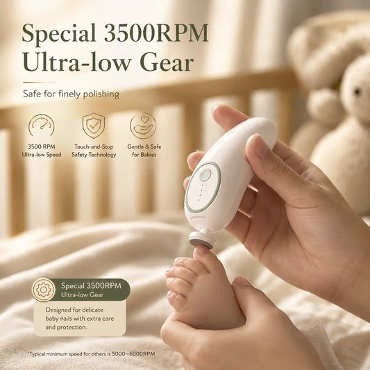 Premium Rechargeable Baby Nail Care Kit