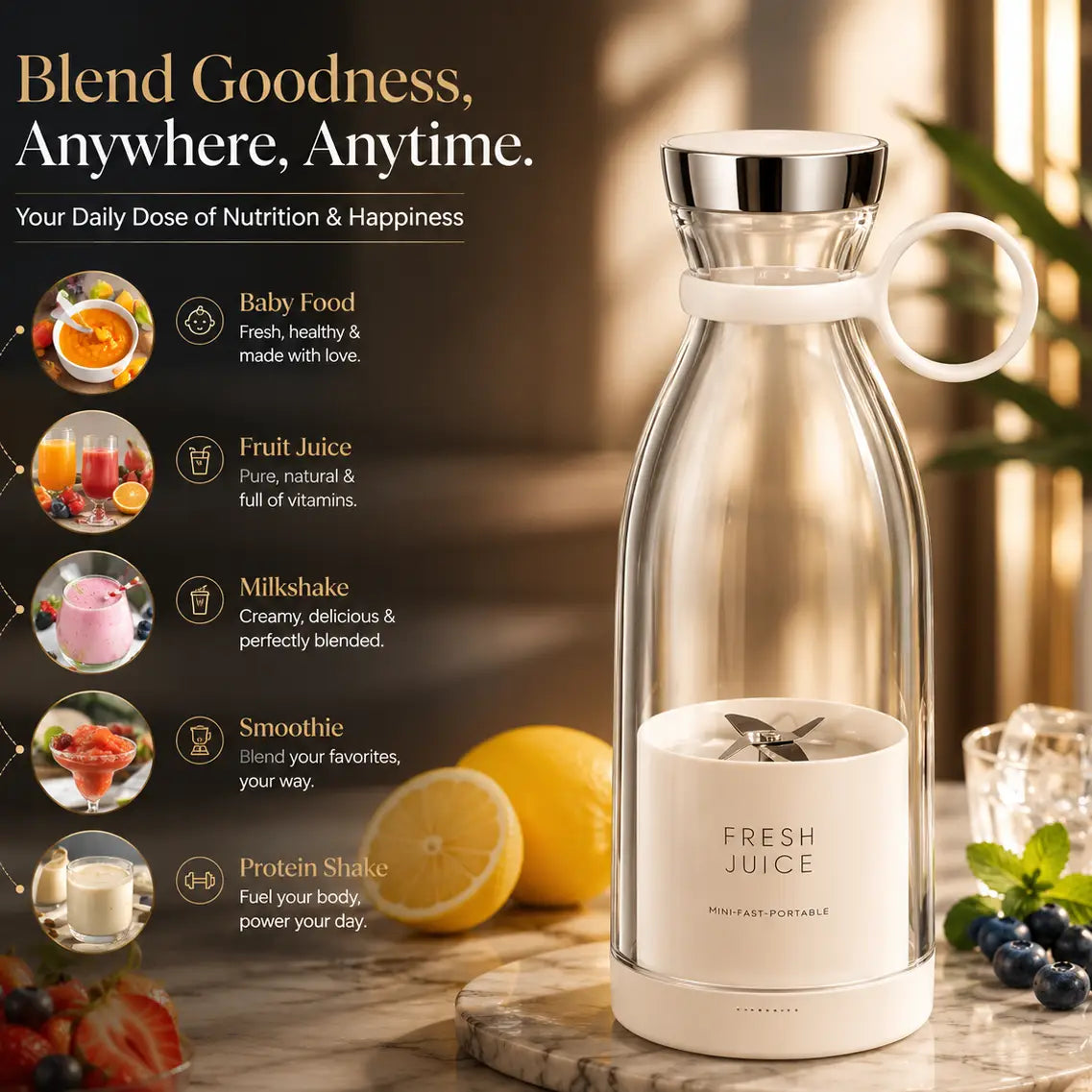 Portable Juice Blender