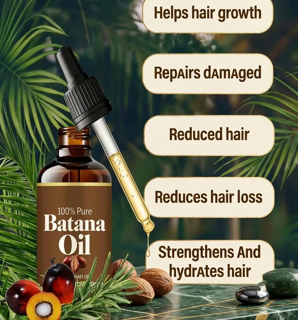 Miracle Batana Hair Growth Oil (1+1 Free)
